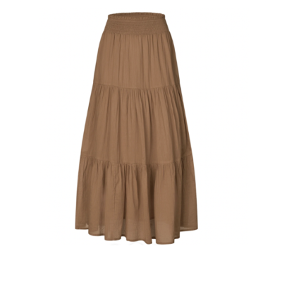 Lollys Laundry Diamond Maxi Nederdel Camel