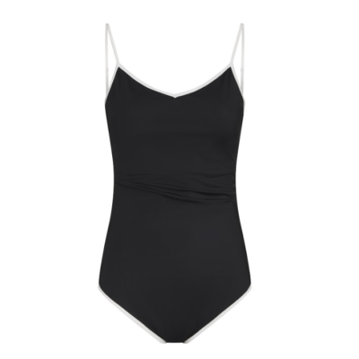 Neo Noir Felice Solid Contrast Badedragt Sort og Hvid
