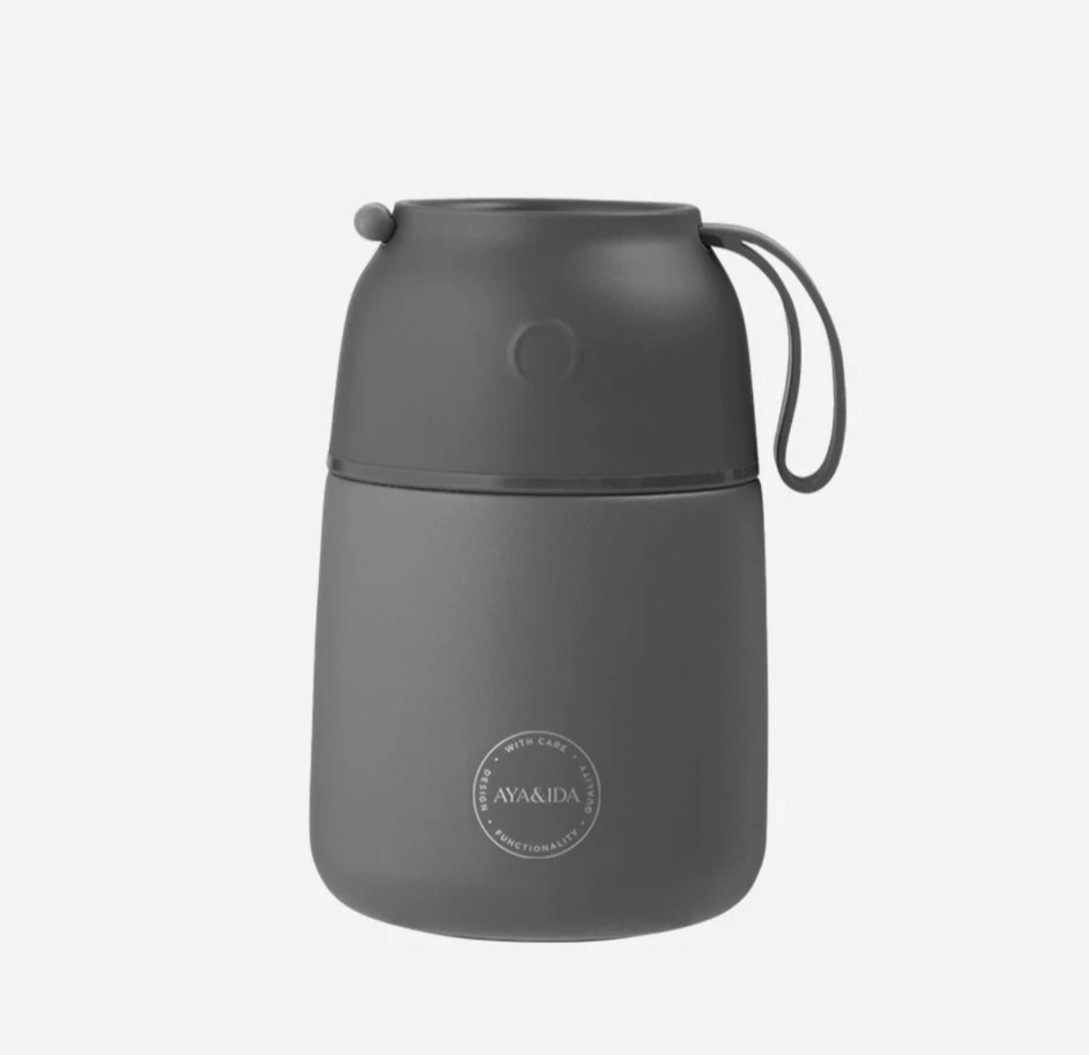 Aya&Ida Food'ie 500 ml Dark Grey