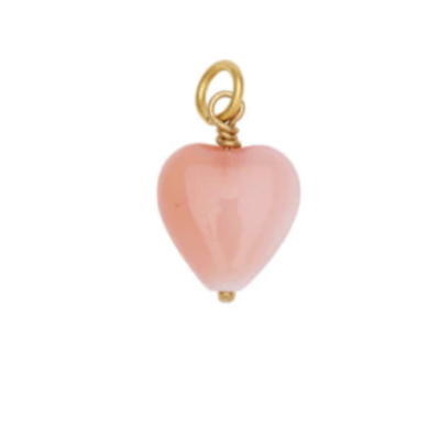 Pico French Heart Vedhæng Coral
