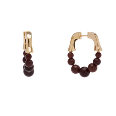 Pico Phoebe Hoops Brun