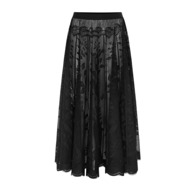 Lollys Laundry Collins Maxi Nederdel Sort