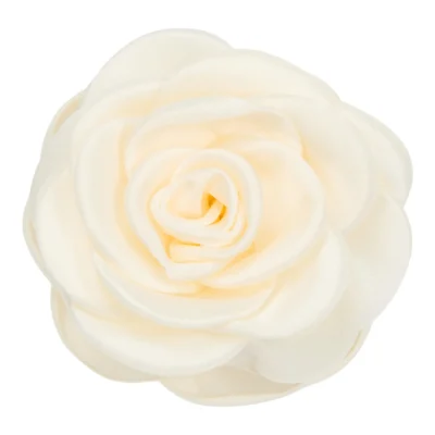 Pico Lille Satin Rose Hårklemme Hvid