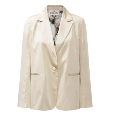 Karmamia Miller Blazer Mono Floral