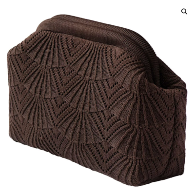 Pico Small Shelly Clutch Chocolate