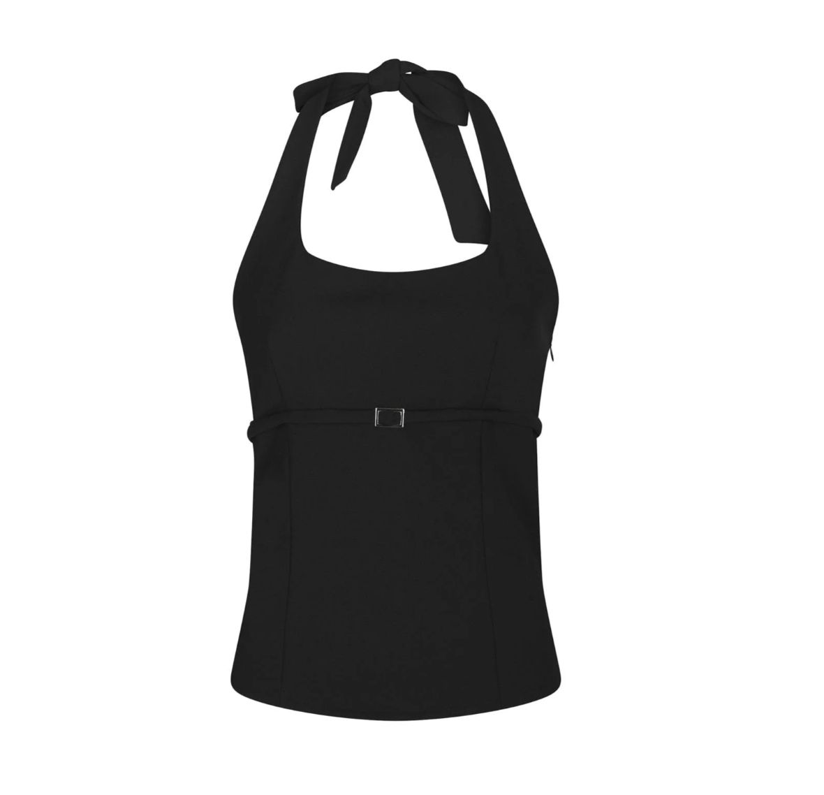 Neo Noir Rafla Stretchy Top Sort - Billede 3