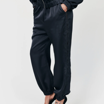 Talman Bukser Washed Black